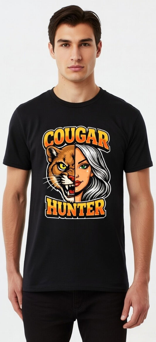 COUGAR HUNTER Bold Print T-Shirt – Wild Pursuit Tee