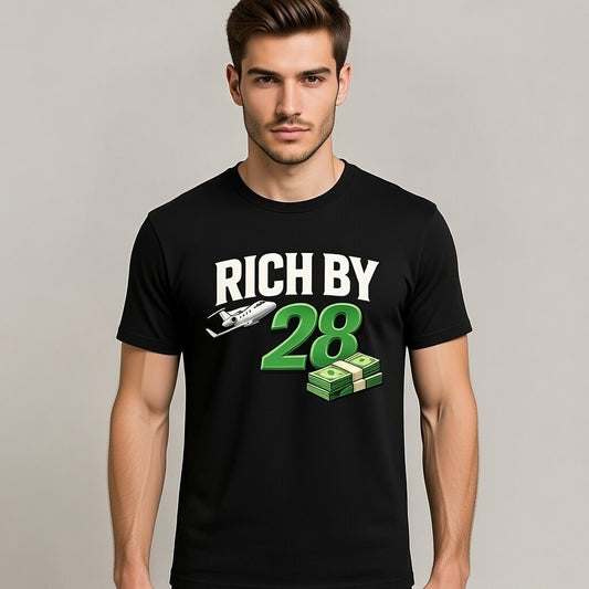 RICH BY AGE – Streetwear Graphic Tee